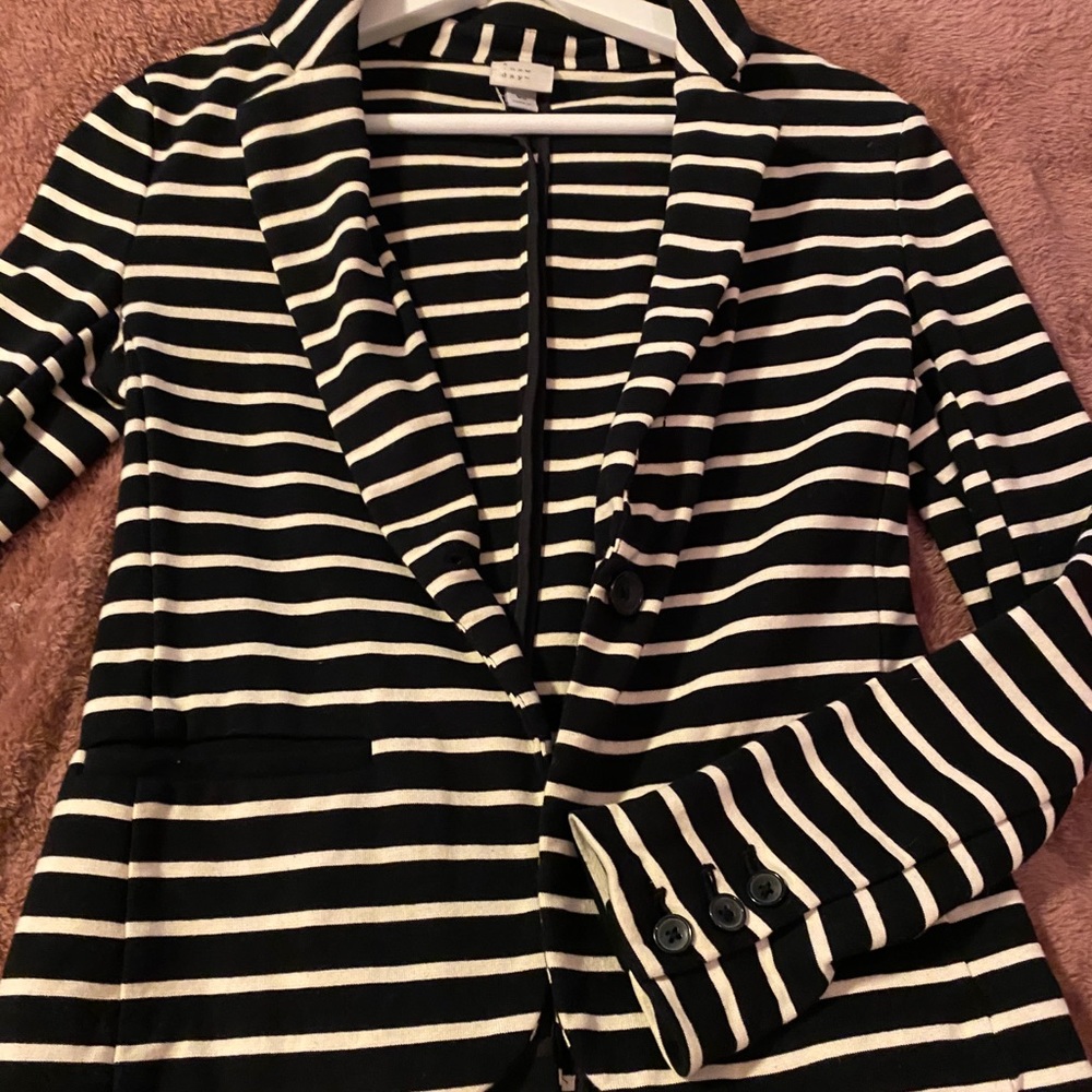 Striped blazer